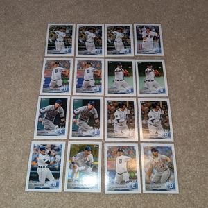 2018 Topps Detroit tigers sticker lot of 16